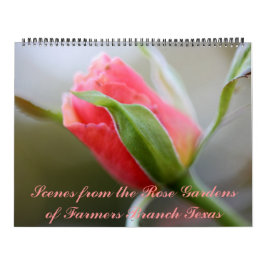 Calendário Jardim Rosa de 2023