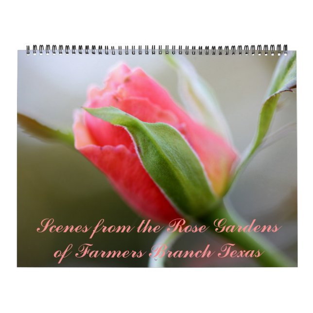 Calendário Jardim Rosa de 2023 (Capa)