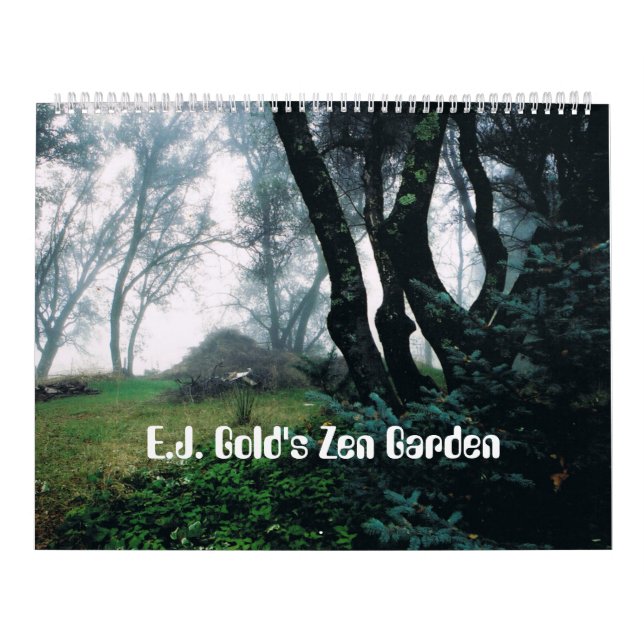 Calendário Jardim Zen de E.J. Gold (Capa)