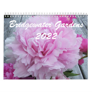 Calendário Jardins de Bridgewater Calendar 2022