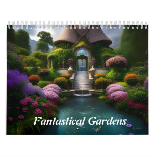 Calendário Jardins Fantásticos
