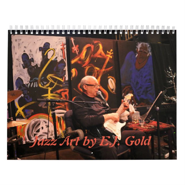 Calendário Jazz Art by E.J. Dourado (Capa)