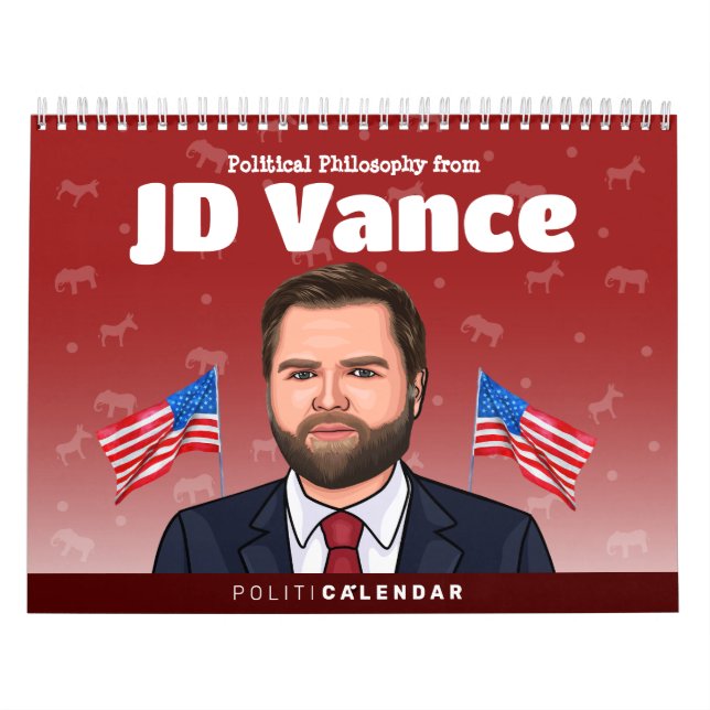 Calendário JD Vance Calendar da Filosofia Política (Capa)