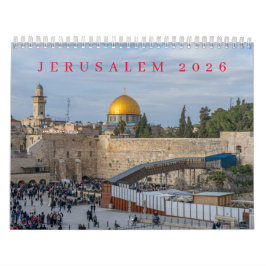 calendário Jerusalém 2026
