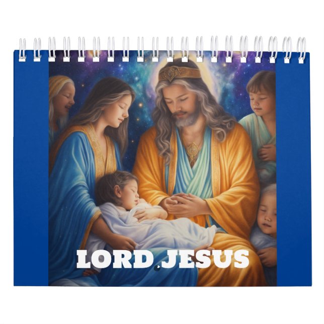 Calendário Jesus Cristo: Um Ano de Graça e mesa da Paz (Capa)