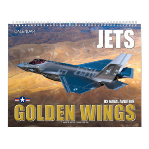 Calendário JETS OURO WINGS - Aviação Naval