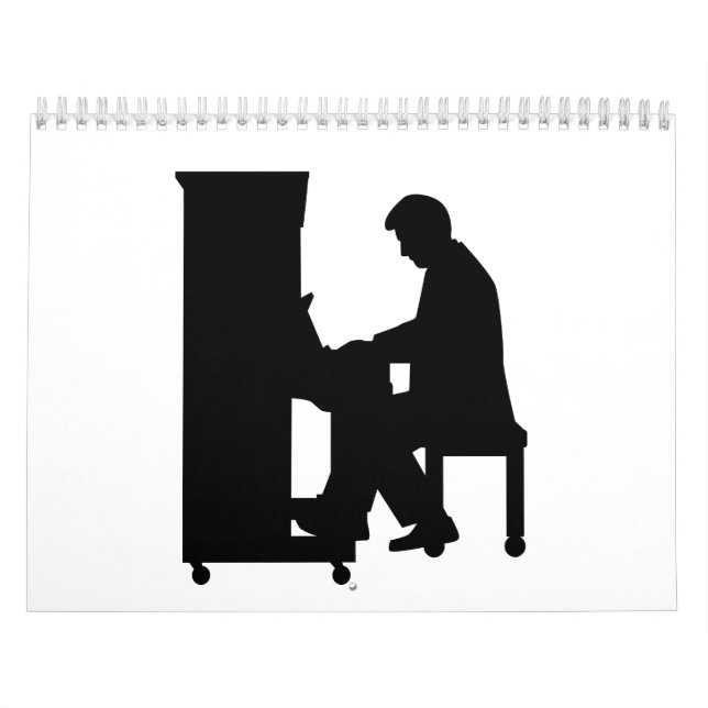 Calendário Jogador de piano (Capa)