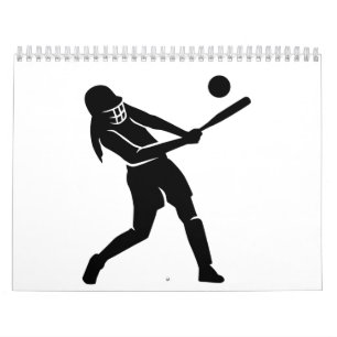 Calendário Jogador de softball