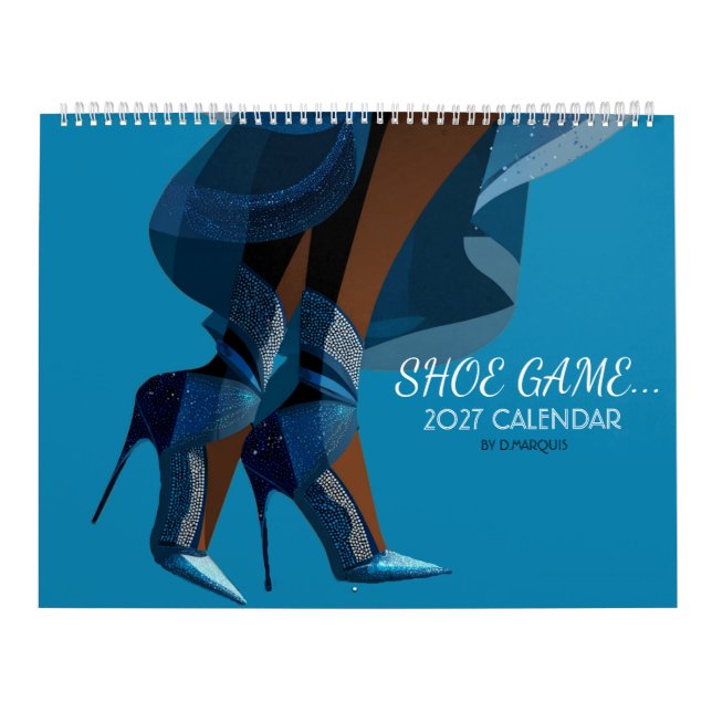 Calendário JOGO DE SAPATOS 2027 (Capa)