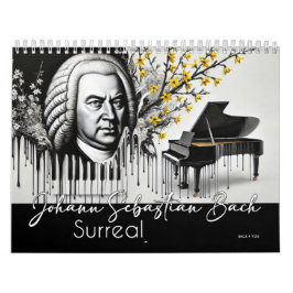 Calendário Johann Sebastian Bach Portraits: Surreal