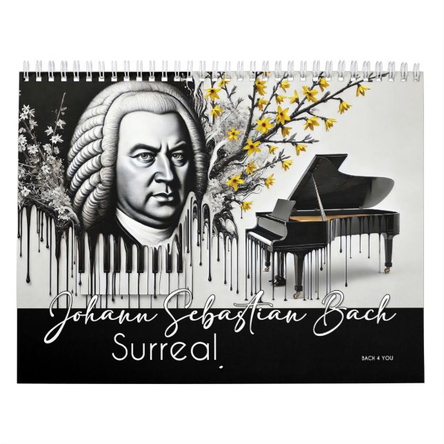 Calendário Johann Sebastian Bach Portraits: Surreal (Capa)