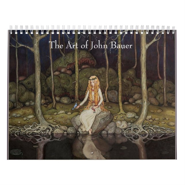 Calendário John Bauer Art Calendar (Capa)