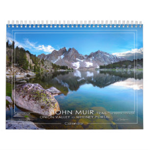 Calendário John Muir Trail - Onion Valley para Whitney Portal