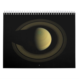 Calendário Jóia de Saturn do planeta do sistema solar
