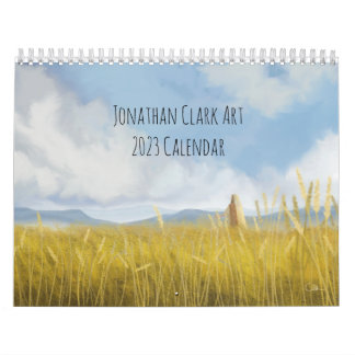 Calendário Jonathan Clark Art 2023 Calendar