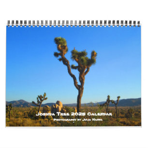 Calendário Joshua Tree 2022 Por Julia Hanna Calendar