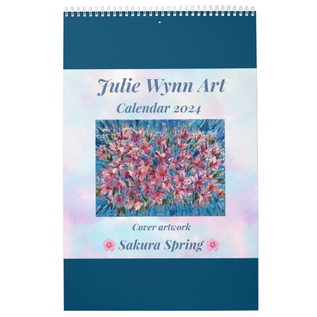 Calendário Julie Wynn Art 2024 Calendar (Capa)