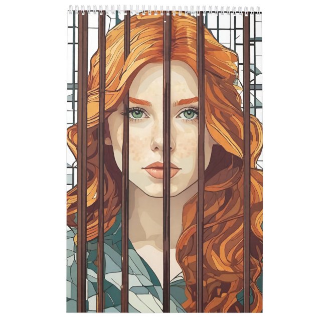 Calendário Justiça para Gingers (Verso)