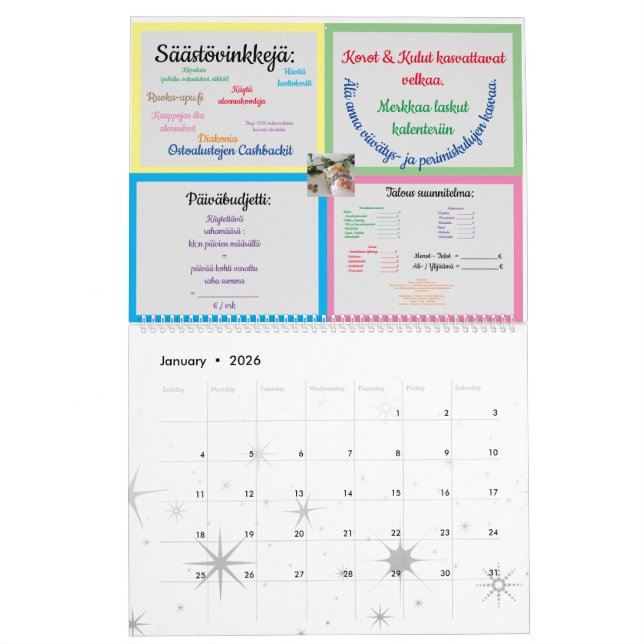 Calendário K.Ö.Y.H.Ä. Calender (Jan 2026)