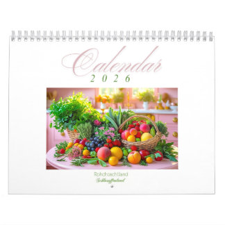 Calendário Kalender 2026 - Rohchoschtland Schlaraffenland
