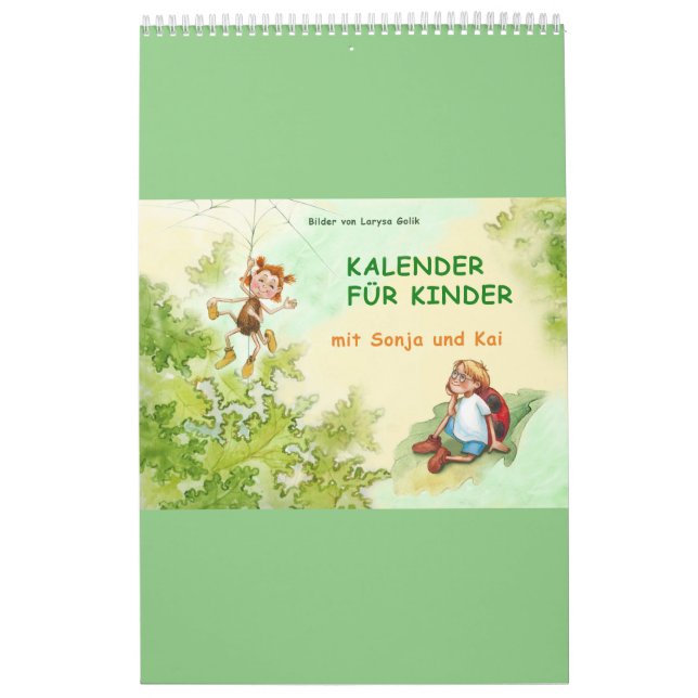 Calendário Kalender für Kinder (Capa)