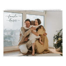 Calendário Kalender mit eigenen Fotos - Selbst Gestalten 