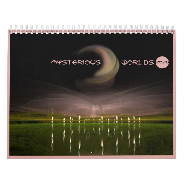 Calendário Kalender mysterious worlds (Capa)