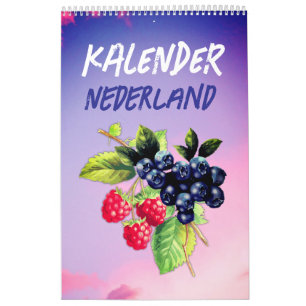 Calendário Kalender Nederland   Países Baixos 2025