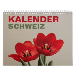 Calendário Kalender Schweiz mit Feiertagen Suíça 2026