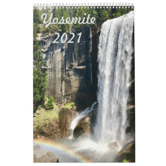 Calendário Kalender Yosemite Park