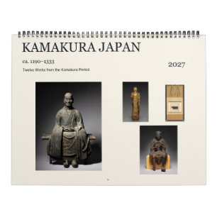 Calendário Kamakura Japão ca. 1190–1333 Doze Obras de Arte 20