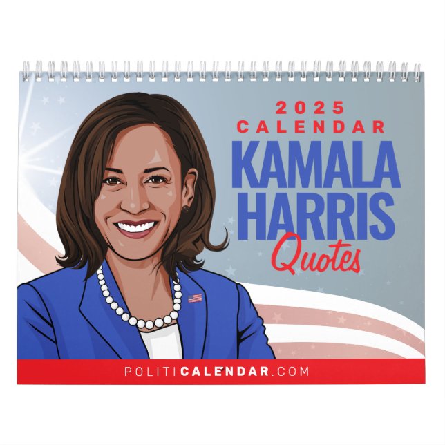 CALENDÁRIO KAMALA HARRIS COTAS 2025 (Capa)