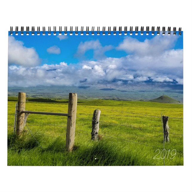 Calendário Kamuela, Havaí (Capa)