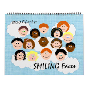 Calendário Kapskids Rostos Personaliza Seus Próprios Gráficos