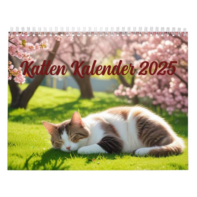 Calendário Katten Kalender 2025 (Capa)