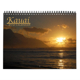 Calendário Kauai 2012