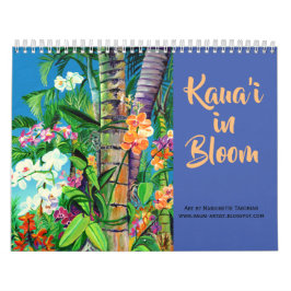 Calendário Kauai no Bloom Calendar