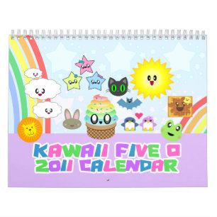 Calendário Kawaii 2011