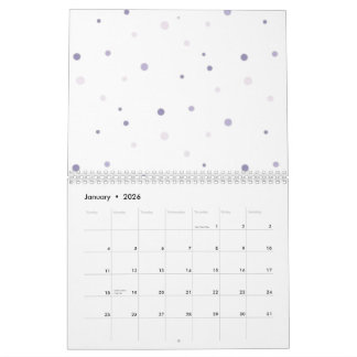 Calendário Kawaii Bat Monthly Calendar - "Daisuki" (I Love Yo