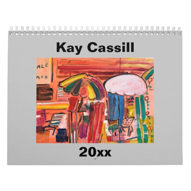 CALENDÁRIO KAY CASSILL 2020 - CAPESCAPES (Capa)