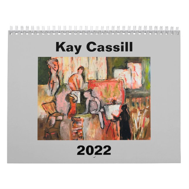 CALENDÁRIO KAY CASSILL 2022 CALENDAR - STUDIO SERIES (Capa)