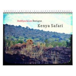 Calendário Kenya Safari