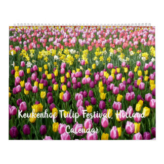Calendário Keukenhof Tulip Festival, Holanda