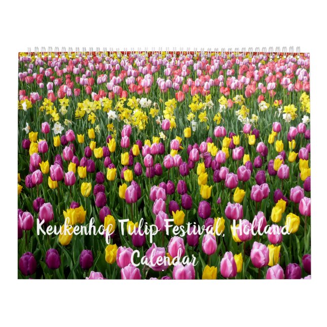 Calendário Keukenhof Tulip Festival, Holanda (Capa)