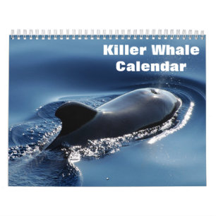 Calendário Killer Whale Orcas 2025