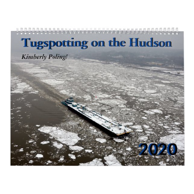 Calendário Kimberly Poling Tugspotting sobre o Hudson 2020 (Capa)