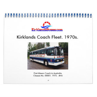 Calendário Kirklands Bus and Coach Fleet