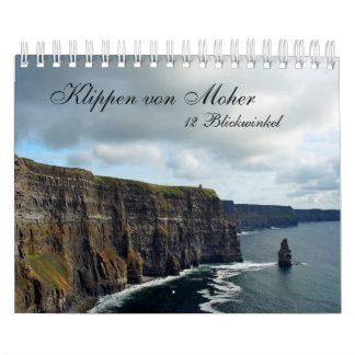 Calendário Klippen von Moher   12 Blickwinkel Kalender