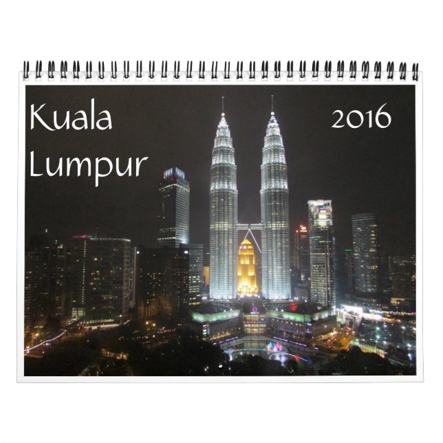 Calendário Kuala Lumpur 2016 (Capa)