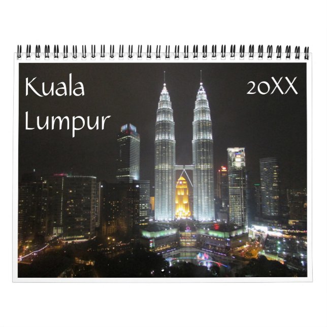 Calendário kuala lumpur 2025 (Capa)